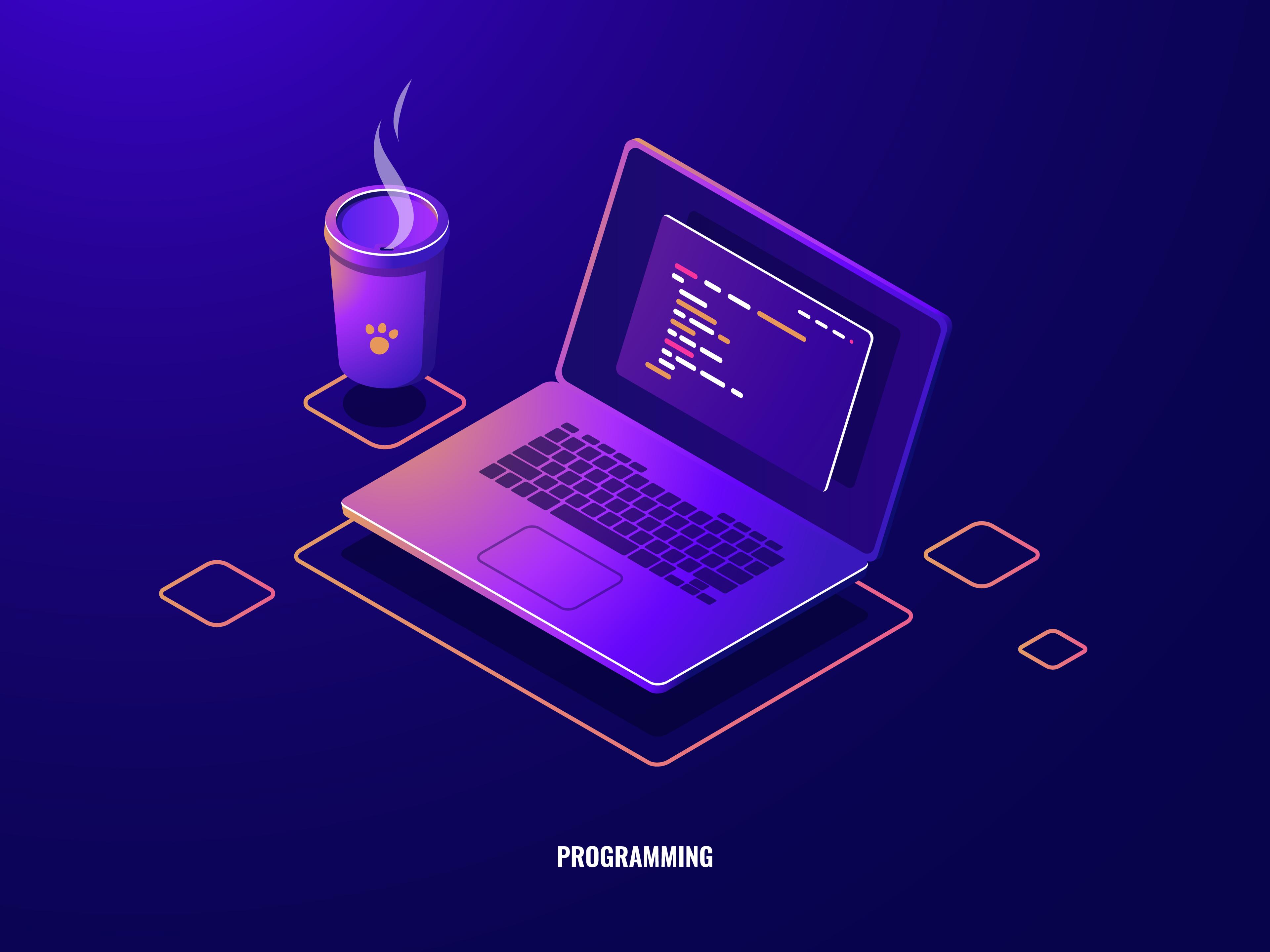 Programming workflow illustration