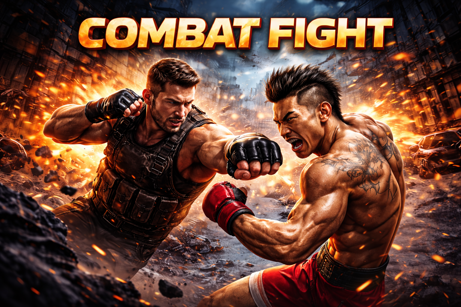 Combat Fight gameplay poster