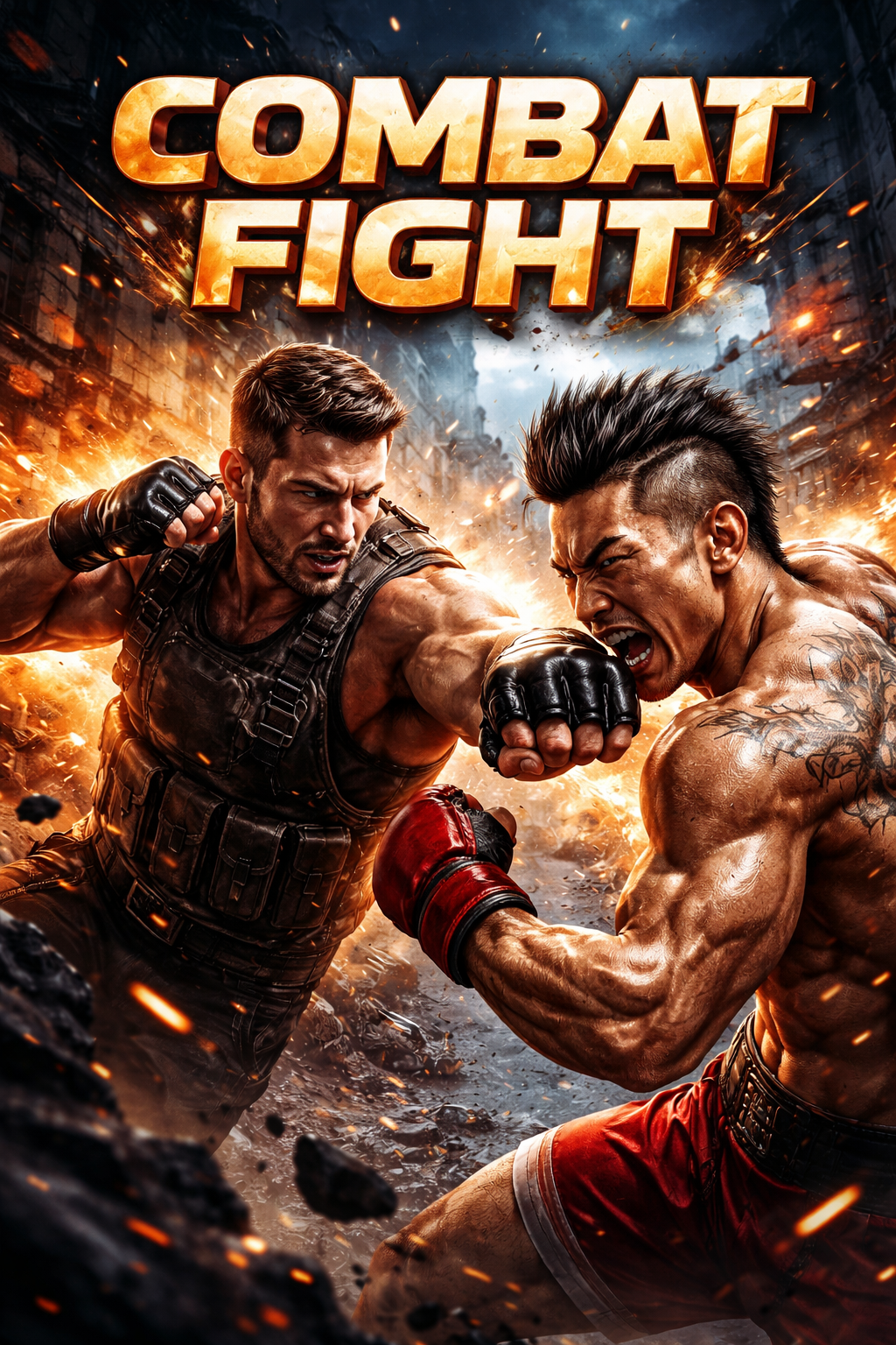 Combat Fight gameplay close-up