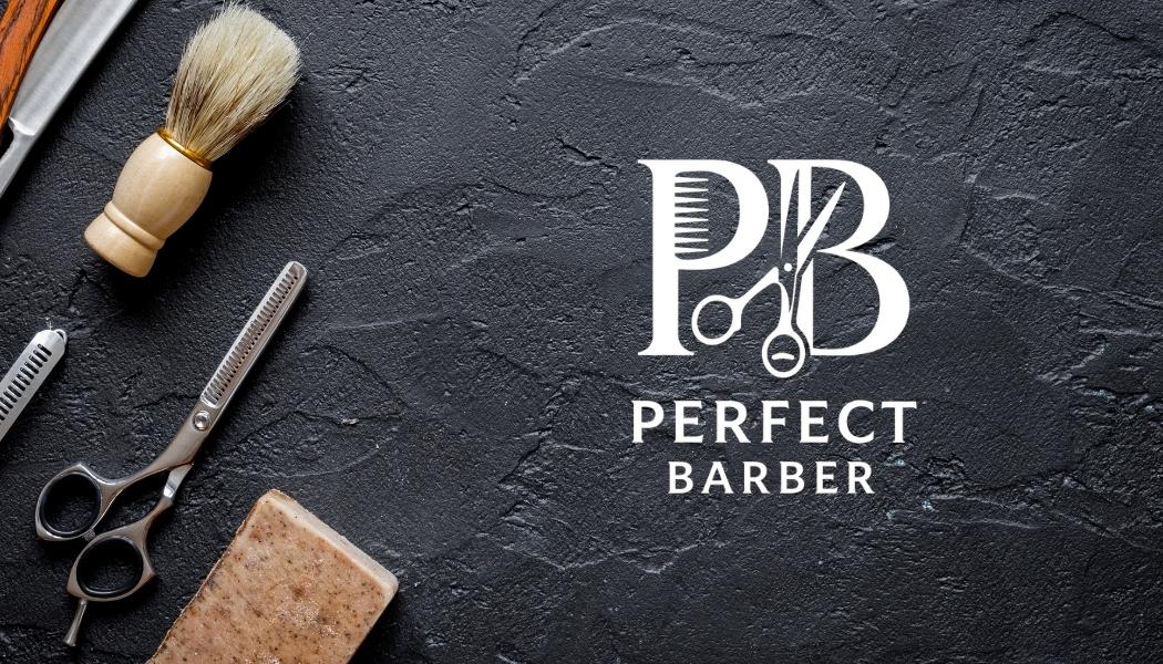 Perfect Barber business card front 2