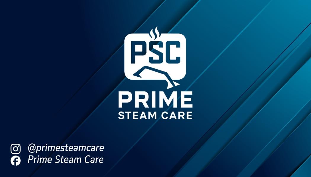 Prime Steam Care business card front