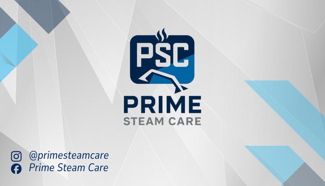 Prime Steam Care alternate business card front