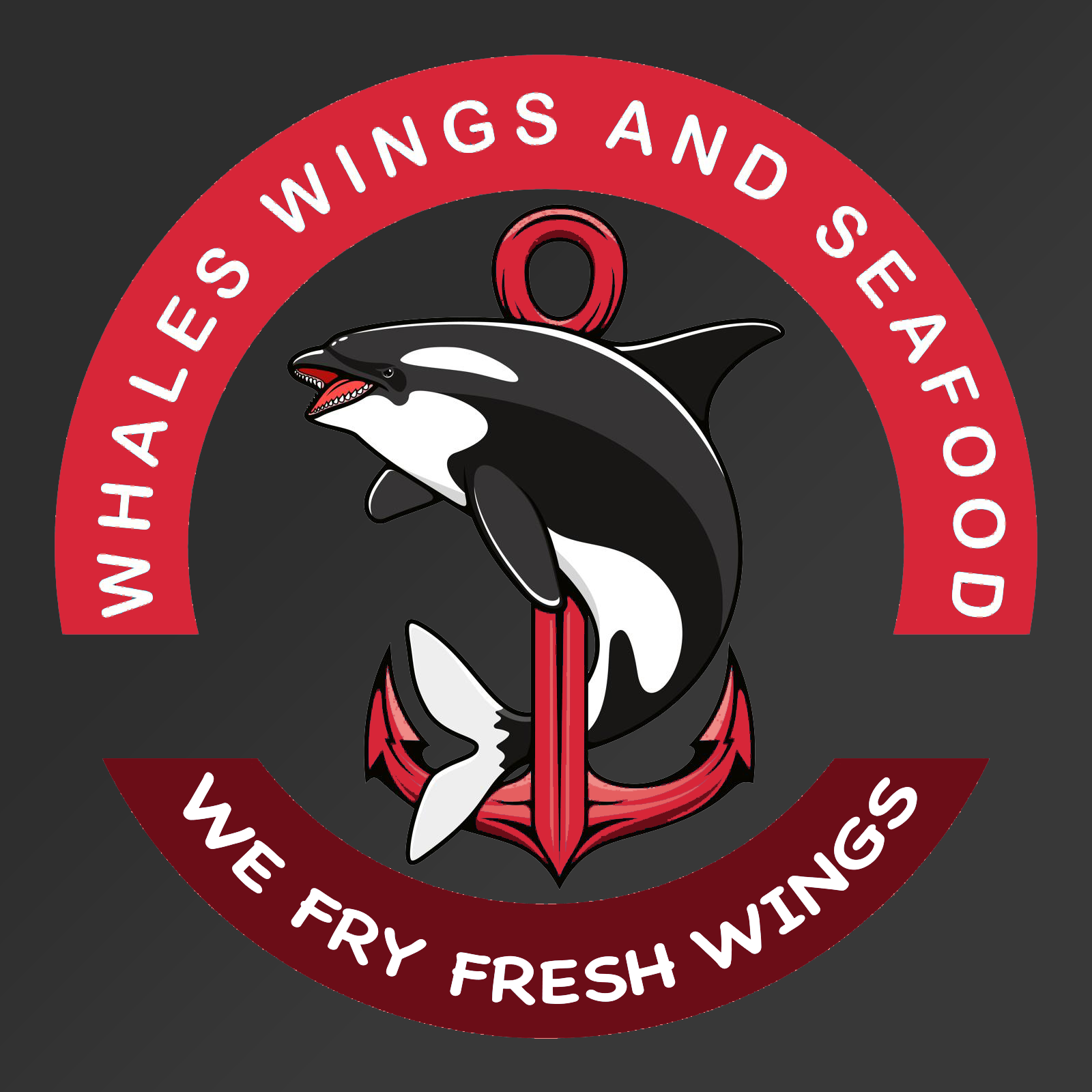Whale Wings Seafood logo